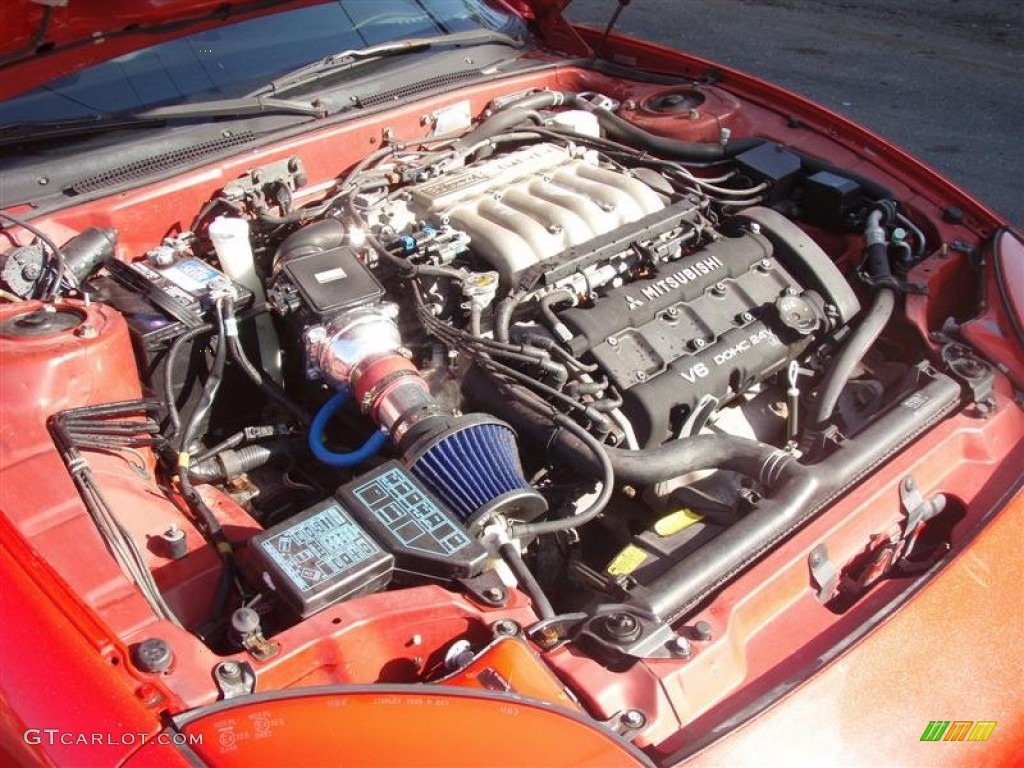 1996 Mitsubishi 3000GT SL Coupe 3.0 Liter DOHC 24-Valve V6 Engine Photo #67741692