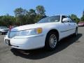 Vibrant White 2000 Lincoln Town Car Signature