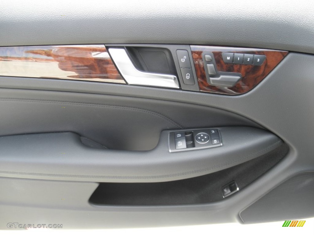 2012 C 250 Coupe - Steel Grey Metallic / Black photo #6