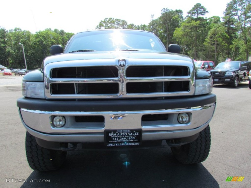 2001 Ram 1500 SLT Club Cab 4x4 - Forest Green Pearl / Mist Gray photo #2