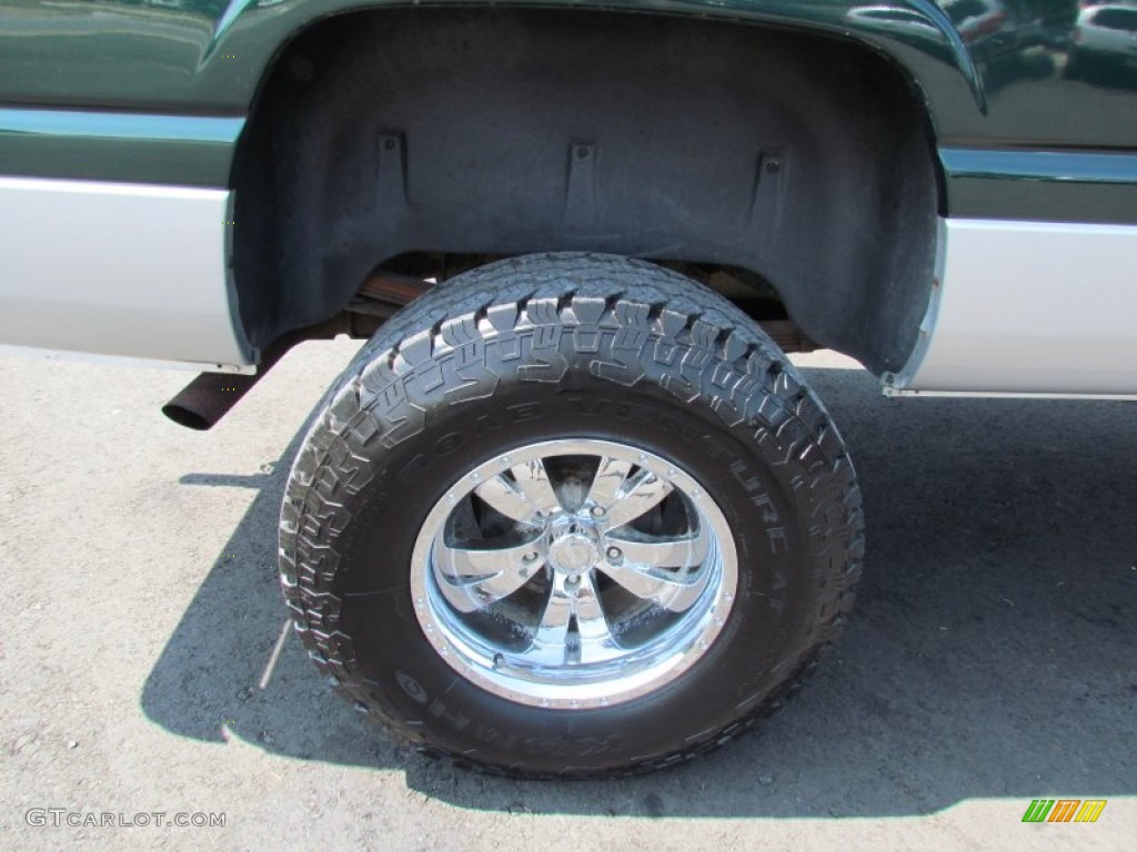 2001 Ram 1500 SLT Club Cab 4x4 - Forest Green Pearl / Mist Gray photo #6