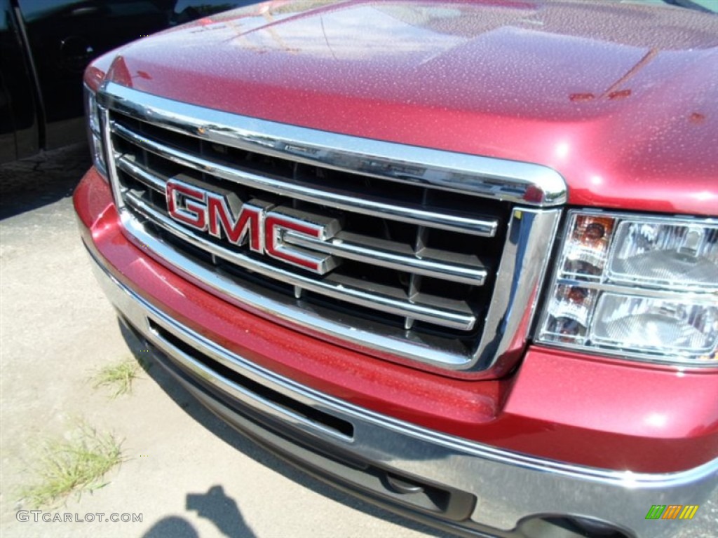 2013 Sierra 1500 Regular Cab 4x4 - Sonoma Red Metallic / Ebony photo #2