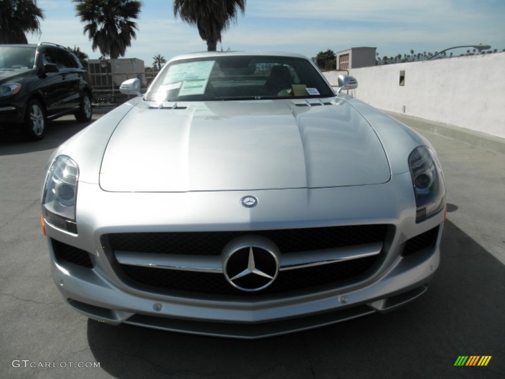 Silver 2012 mercedes sls amg #6