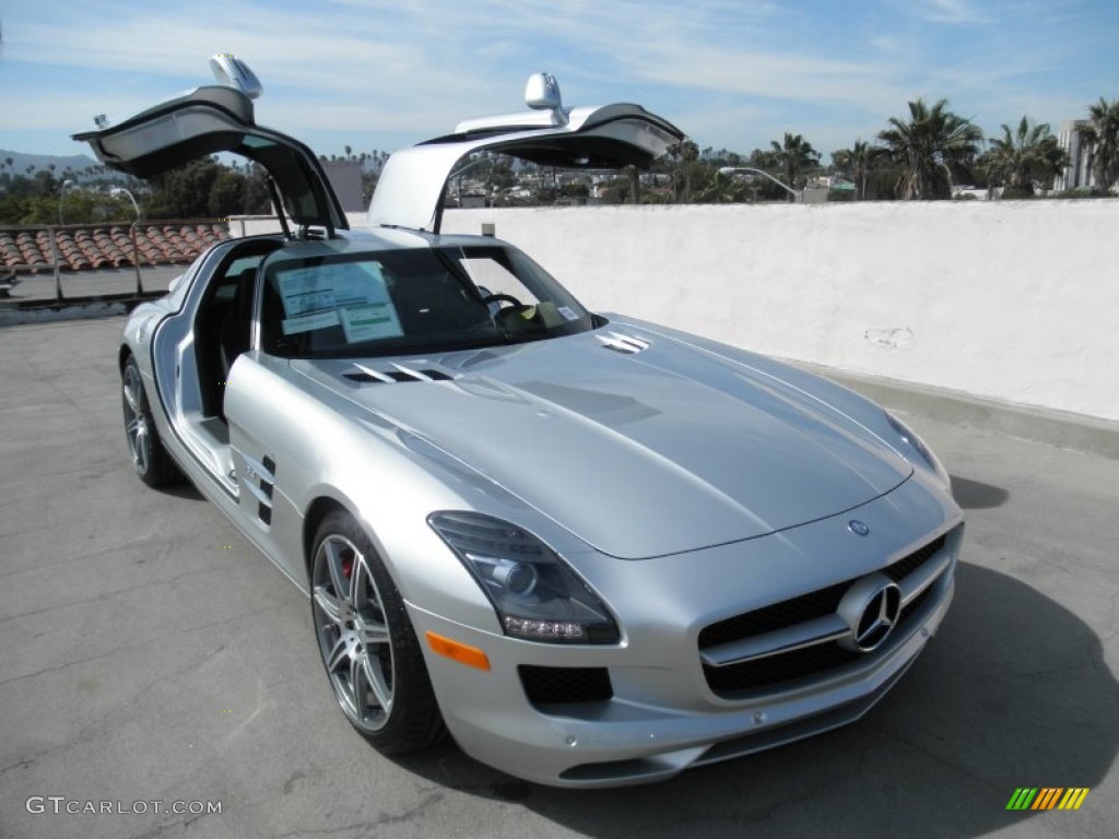 Iridium Silver Metallic 2012 Mercedes-Benz SLS AMG Exterior Photo #67747137