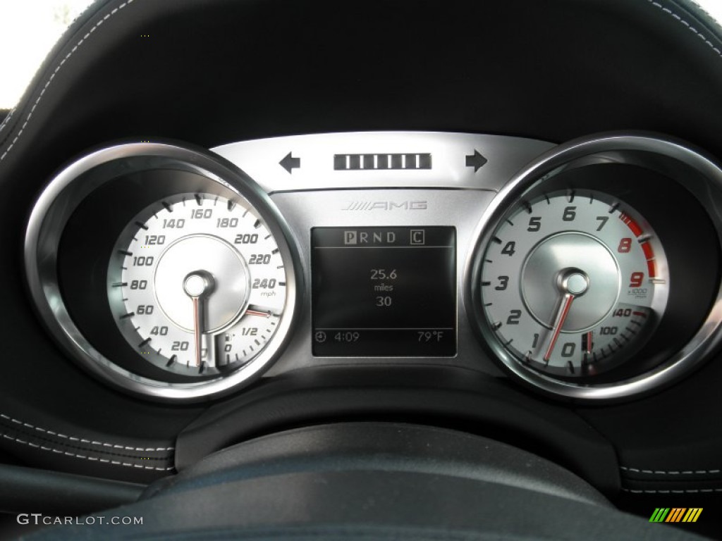 2012 Mercedes-Benz SLS AMG Gauges Photo #67747180