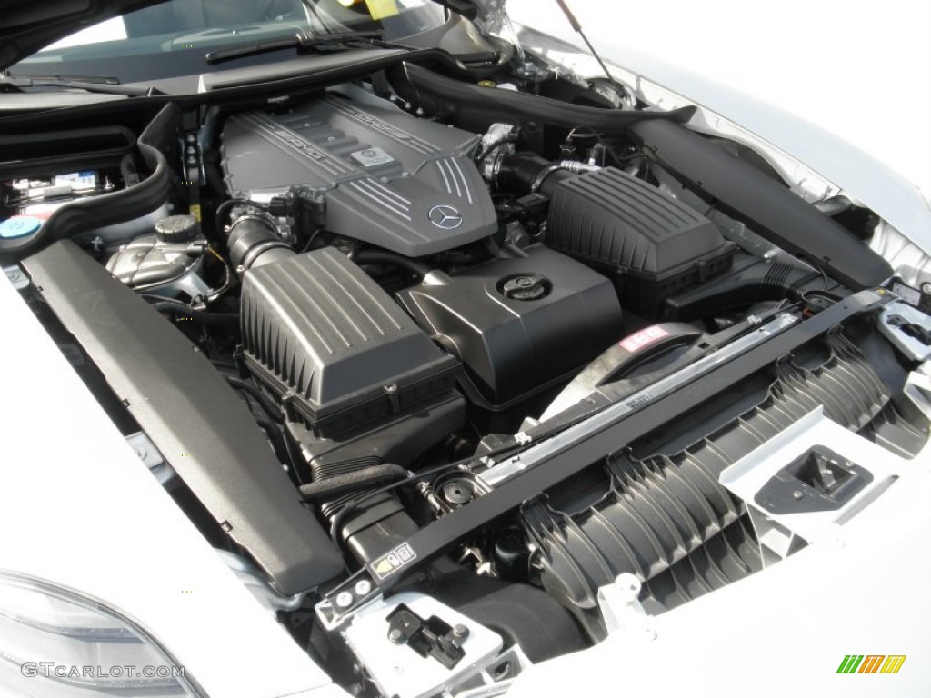 2012 Mercedes-Benz SLS AMG 6.3 Liter AMG DOHC 32-Valve VVT V8 Engine Photo #67747232