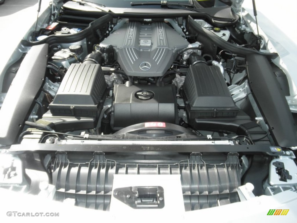 2012 Mercedes-Benz SLS AMG 6.3 Liter AMG DOHC 32-Valve VVT V8 Engine Photo #67747241