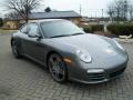 Meteor Grey Metallic 2010 Porsche 911 Carrera 4S Coupe Exterior