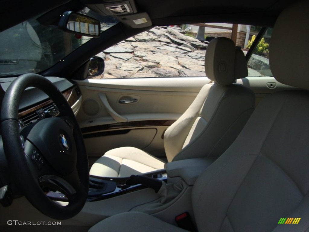 2010 3 Series 328i Convertible - Space Gray Metallic / Cream Beige photo #23
