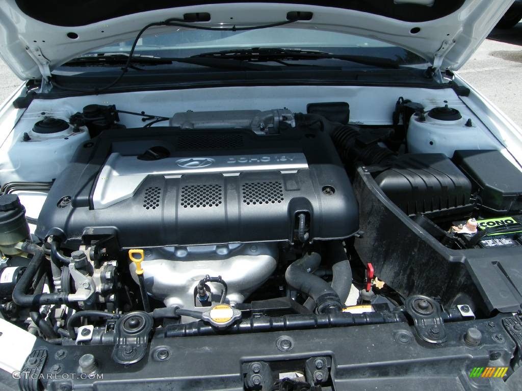 2006 Elantra GLS Sedan - Nordic White / Gray photo #28