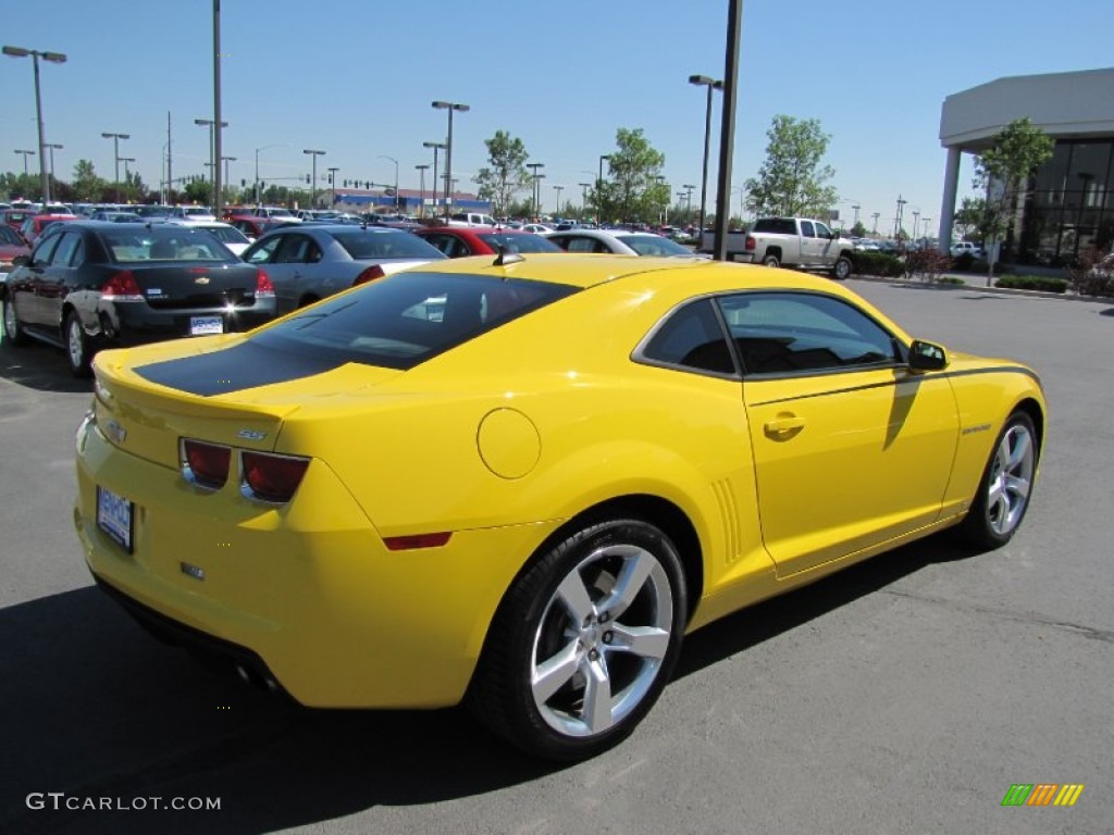 2010 Camaro SS Coupe - Rally Yellow / Black photo #7