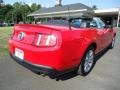 2010 Red Candy Metallic Ford Mustang V6 Premium Convertible  photo #5