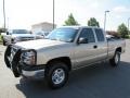 2004 Sandstone Metallic Chevrolet Silverado 1500 LS Extended Cab 4x4  photo #3