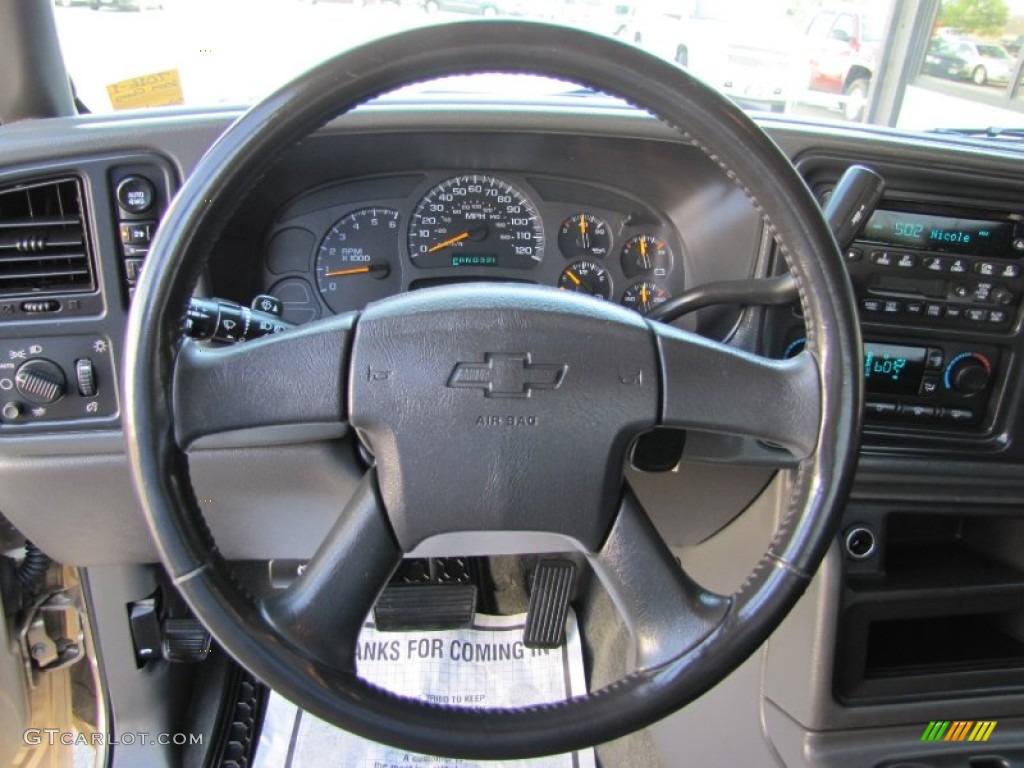 2004 Silverado 1500 LS Extended Cab 4x4 - Sandstone Metallic / Dark Charcoal photo #9