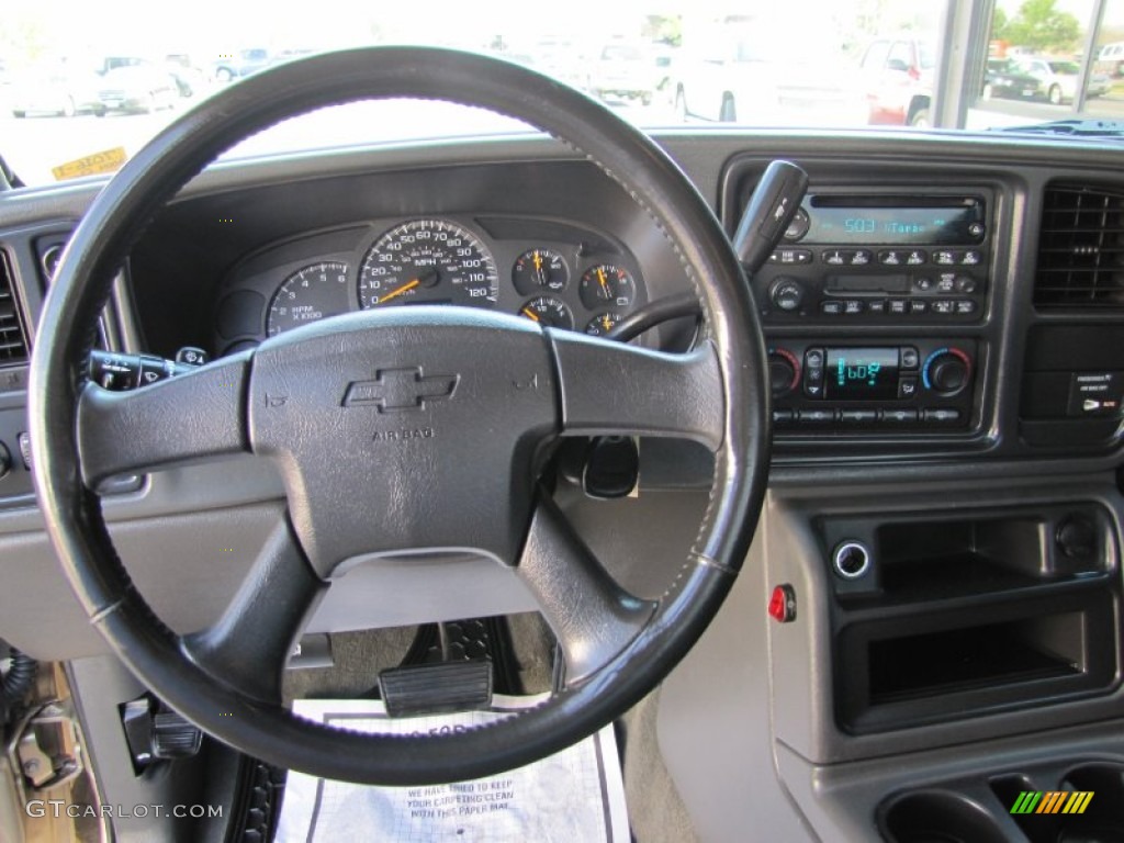 2004 Silverado 1500 LS Extended Cab 4x4 - Sandstone Metallic / Dark Charcoal photo #11