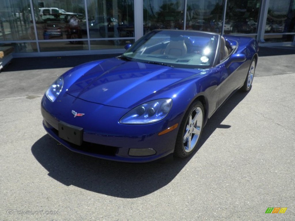 LeMans Blue Metallic 2007 Chevrolet Corvette Convertible Exterior Photo #67750913