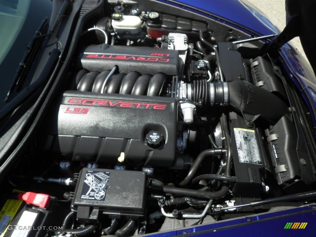 2007 Chevrolet Corvette Convertible 6.0 Liter OHV 16-Valve LS2 V8 Engine Photo #67751087
