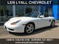 Carrara White 2002 Porsche Boxster 