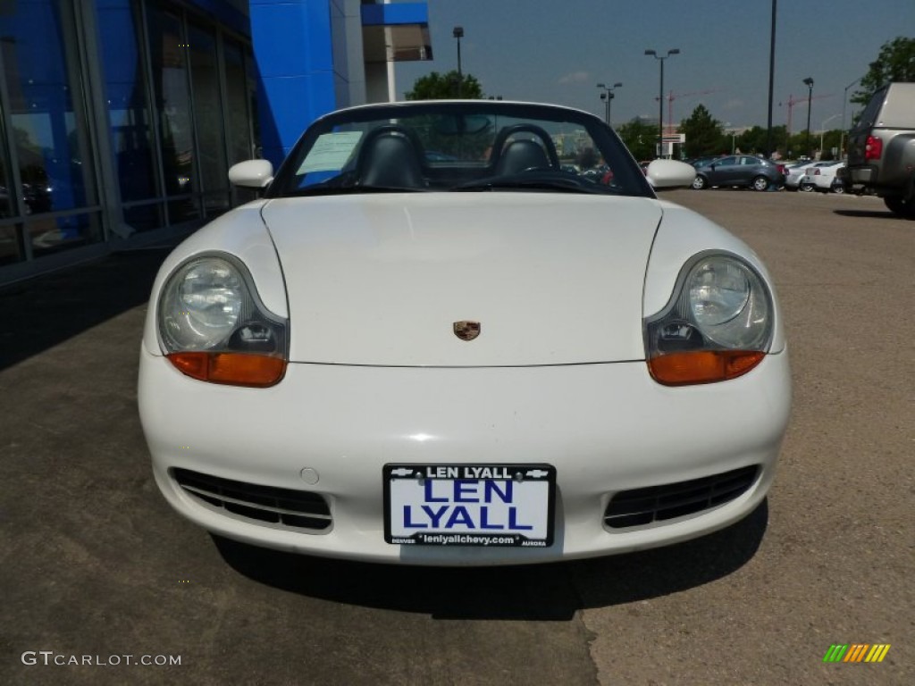 2002 Boxster  - Carrara White / Metropol Blue photo #3