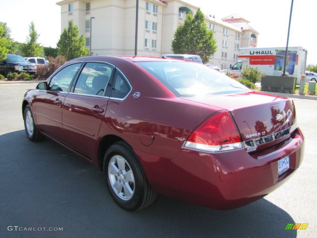 2006 Impala LT - Sport Red Metallic / Gray photo #5