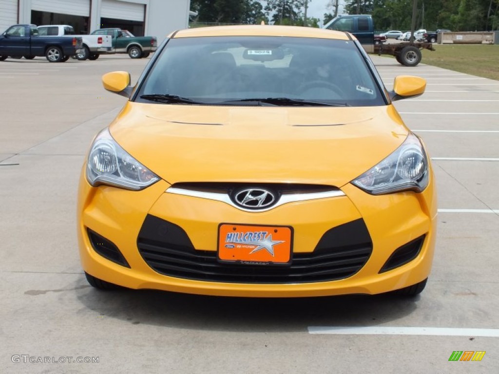 2012 Veloster  - 26.2 Yellow / Black photo #10