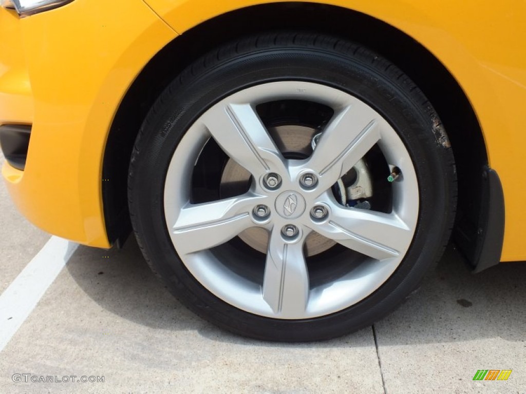 2012 Hyundai Veloster Standard Veloster Model Wheel Photo #67752077