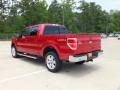 2012 Red Candy Metallic Ford F150 Lariat SuperCrew 4x4  photo #7