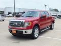 2012 Red Candy Metallic Ford F150 Lariat SuperCrew 4x4  photo #9