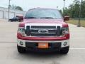 2012 Red Candy Metallic Ford F150 Lariat SuperCrew 4x4  photo #10