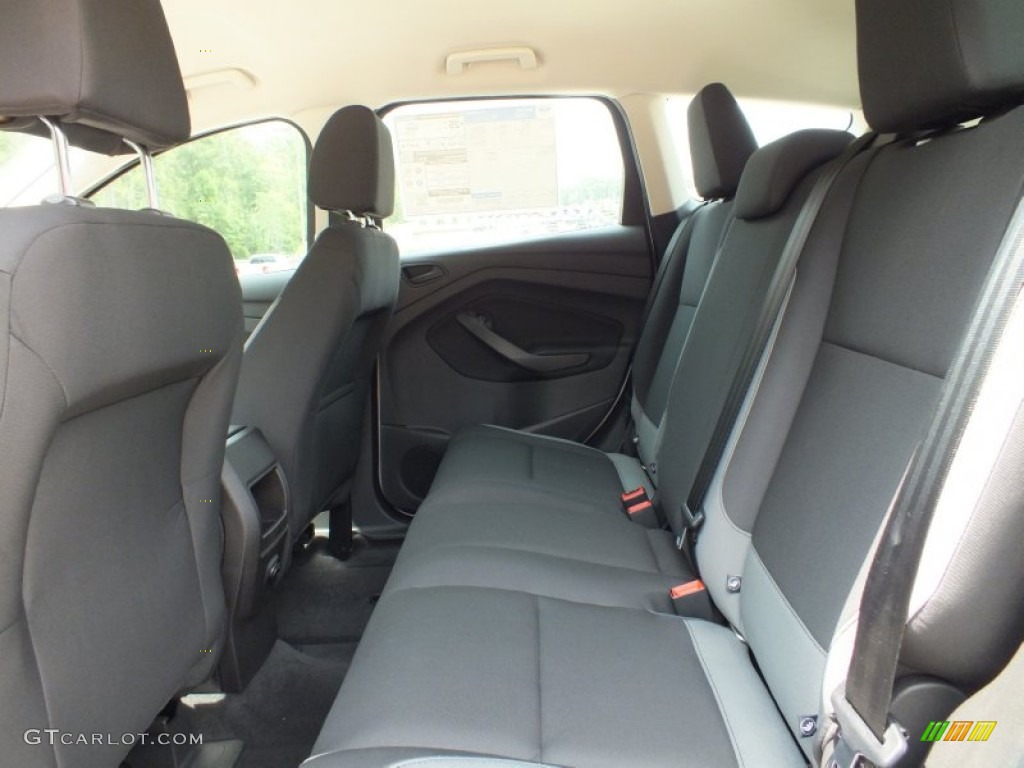 Charcoal Black Interior 2013 Ford Escape S Photo #67752659
