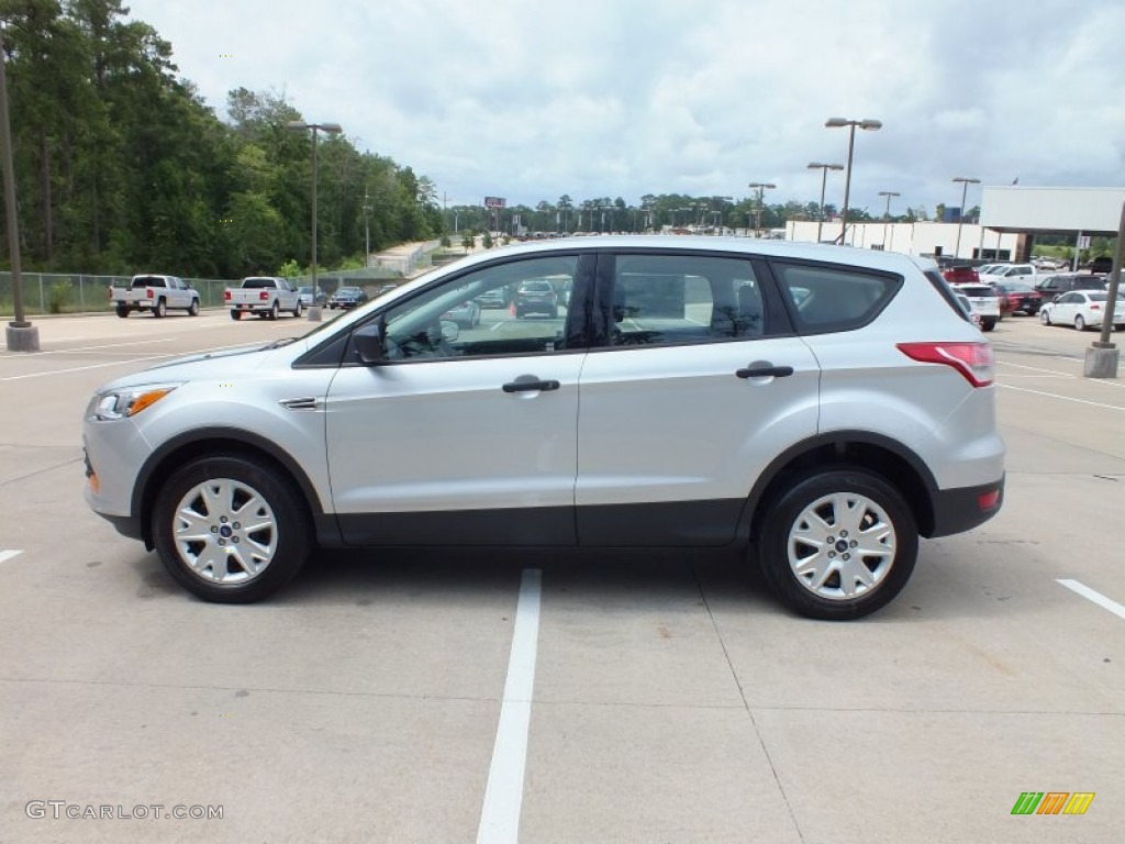 2013 Escape S - Ingot Silver Metallic / Charcoal Black photo #8