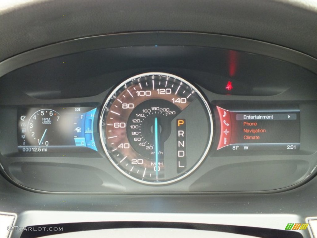2013 Ford Edge SEL EcoBoost Gauges Photo #67752932