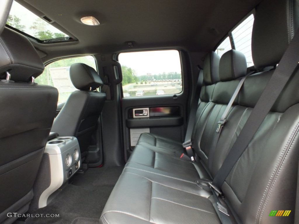 2012 Ford F150 FX2 SuperCrew Rear Seat Photo #67753141