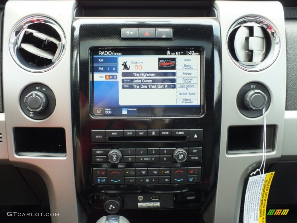 2012 F150 FX2 SuperCrew - Red Candy Metallic / Black photo #16