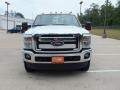 2012 White Platinum Metallic Tri-Coat Ford F350 Super Duty Lariat Crew Cab 4x4 Dually  photo #10