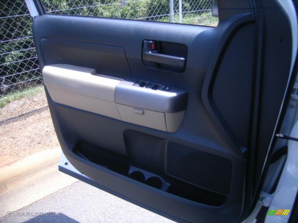 2012 Tundra Double Cab - Super White / Graphite photo #9