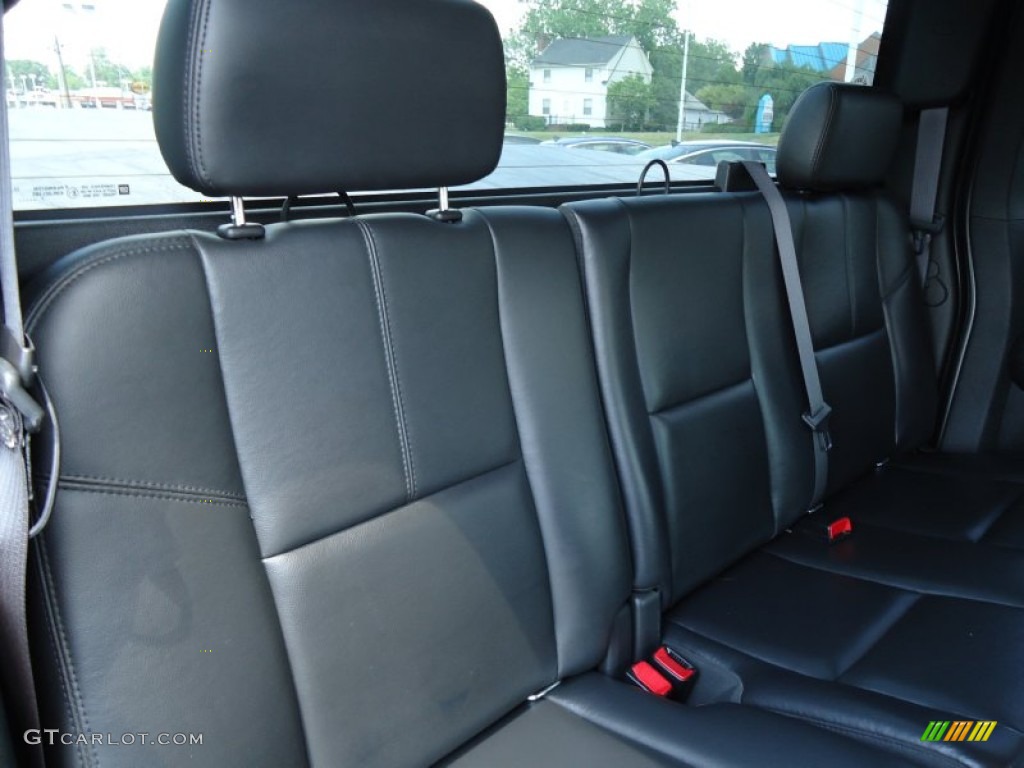 2008 GMC Sierra 3500HD SLT Extended Cab 4x4 Rear Seat Photos
