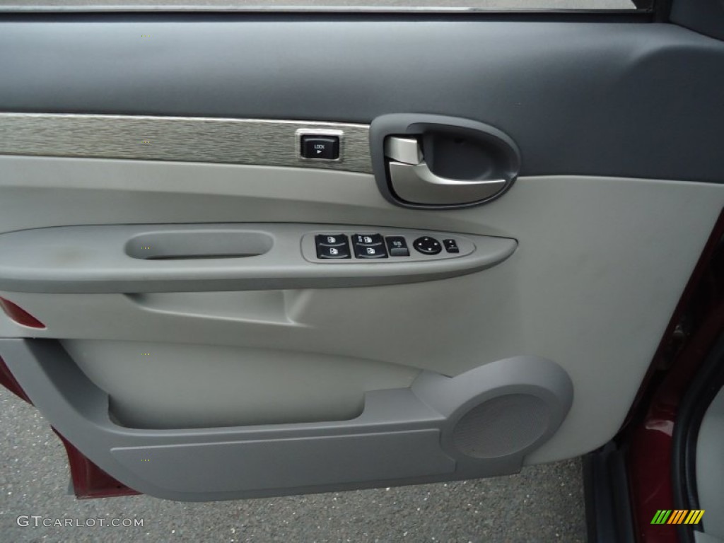 2002 Rendezvous CX AWD - Medium Red / Dark Gray photo #12