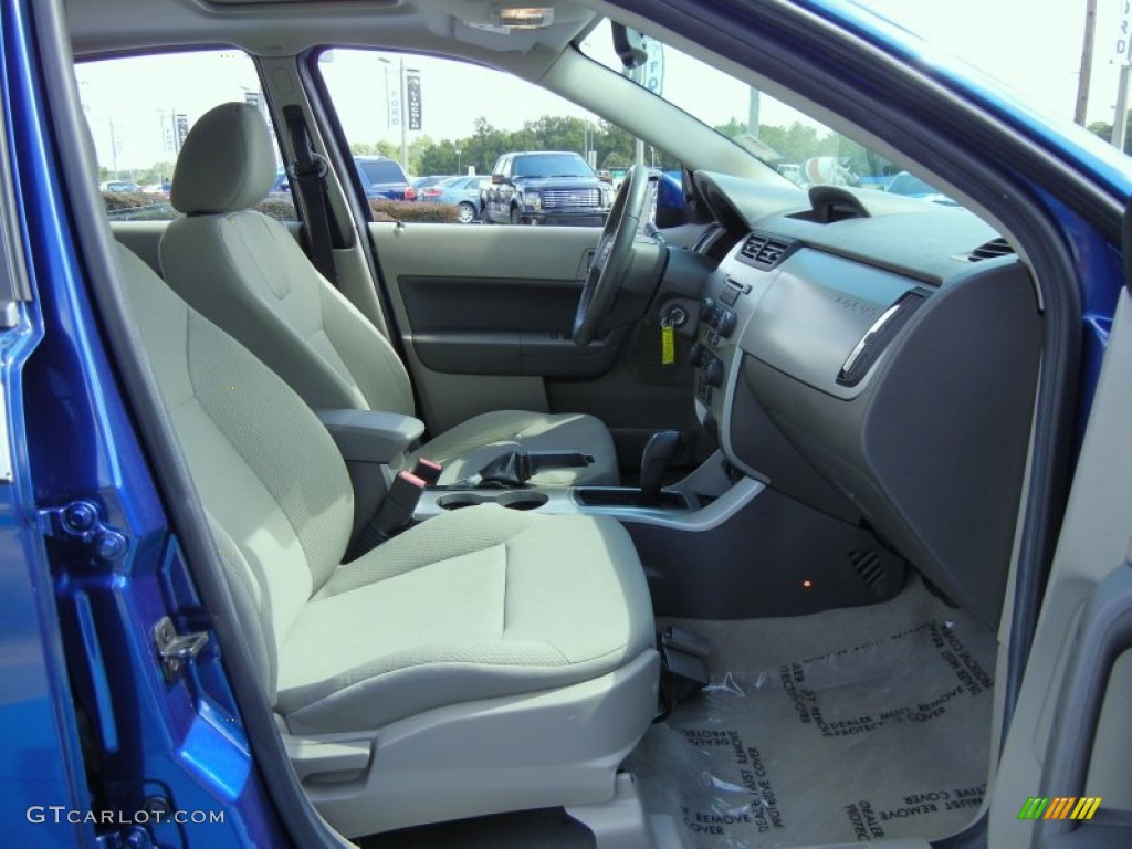 Medium Stone Interior 2009 Ford Focus SES Sedan Photo #67757531