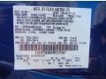 G9: Vista Blue Metallic 2009 Ford Focus SES Sedan Color Code