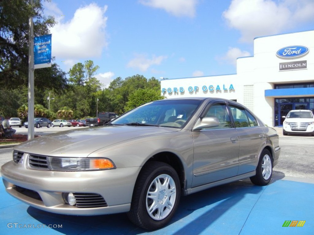 2002 Galant LS - Bodega Beige Pearl / Tan photo #1
