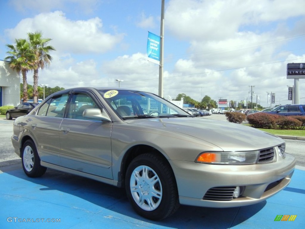 2002 Galant LS - Bodega Beige Pearl / Tan photo #7