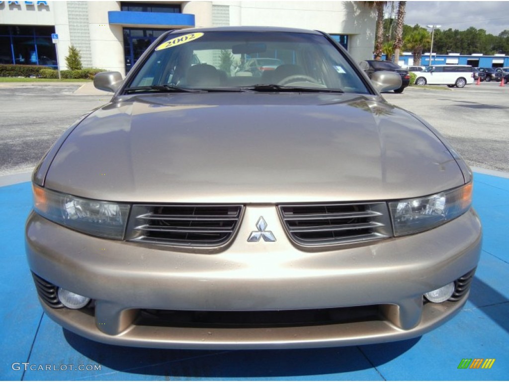 2002 Galant LS - Bodega Beige Pearl / Tan photo #8