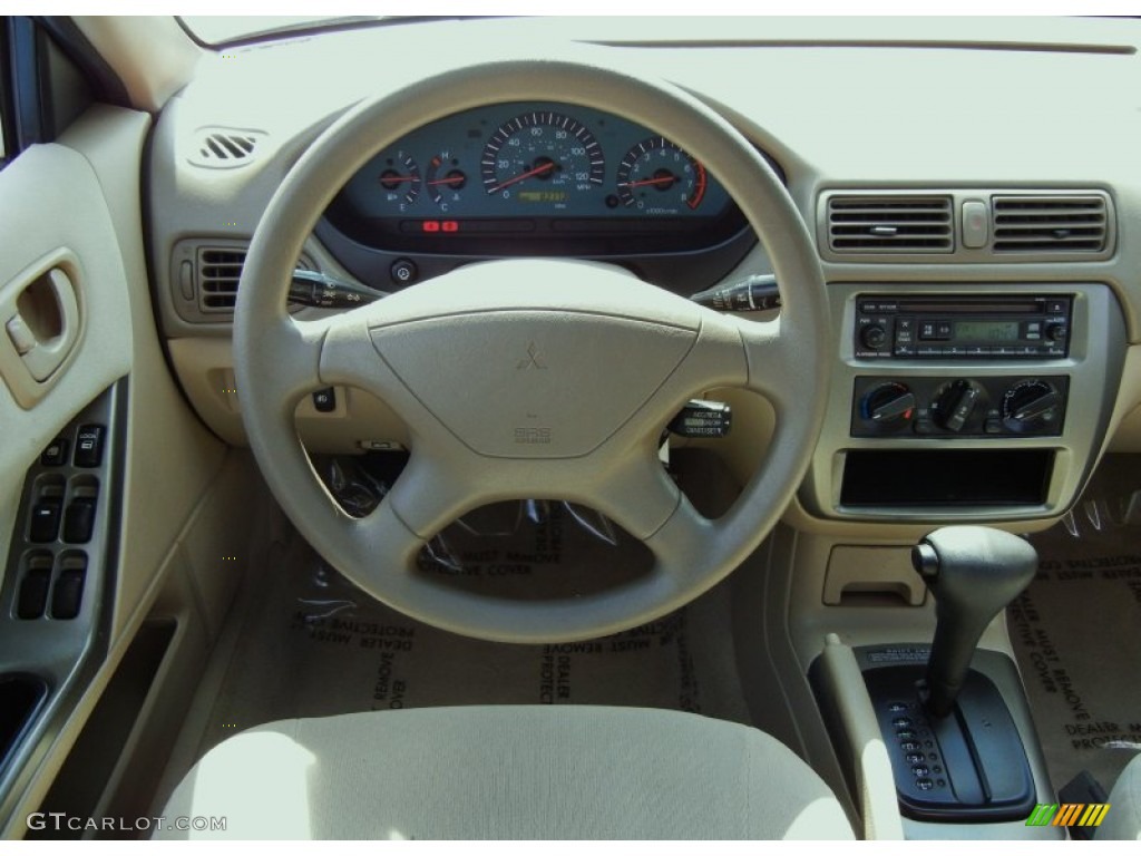 2002 Galant LS - Bodega Beige Pearl / Tan photo #20