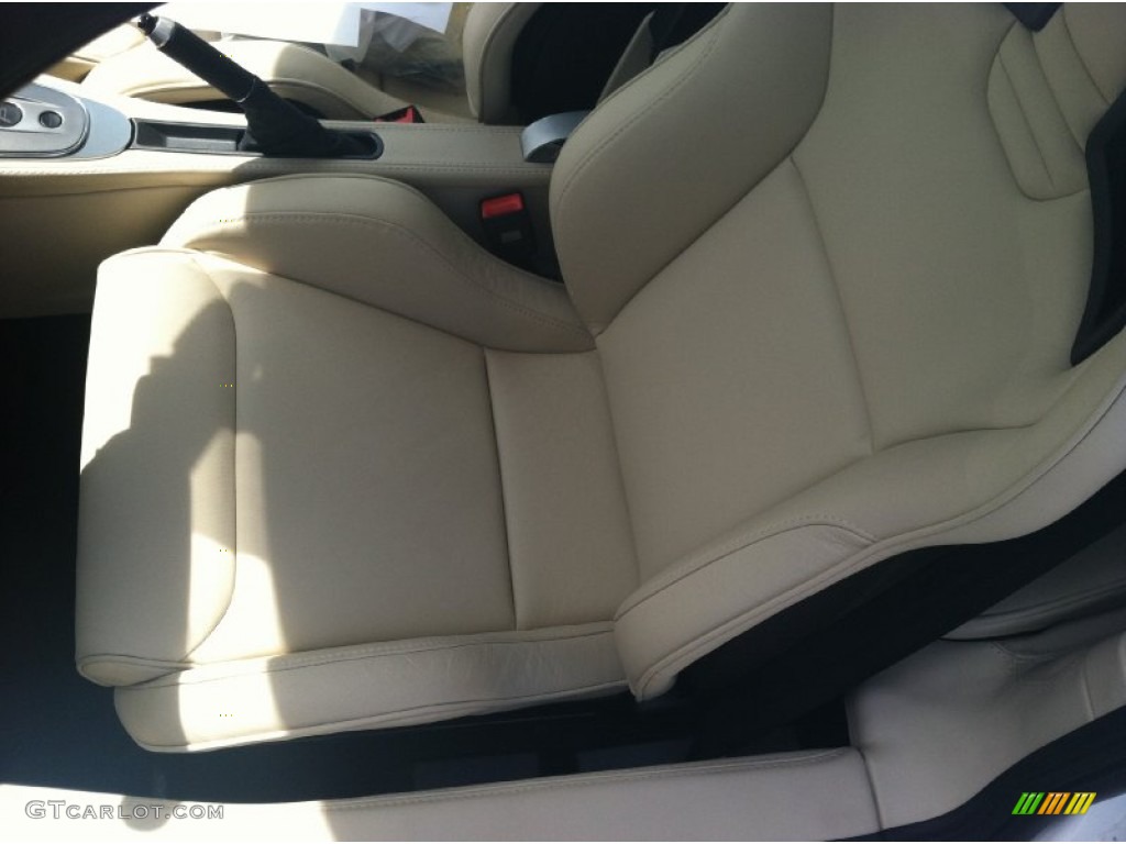 Ivory White Leather Interior 2012 Lotus Evora 2+2 Photo #67758248