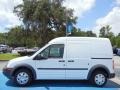 Frozen White 2012 Ford Transit Connect XL Van Exterior