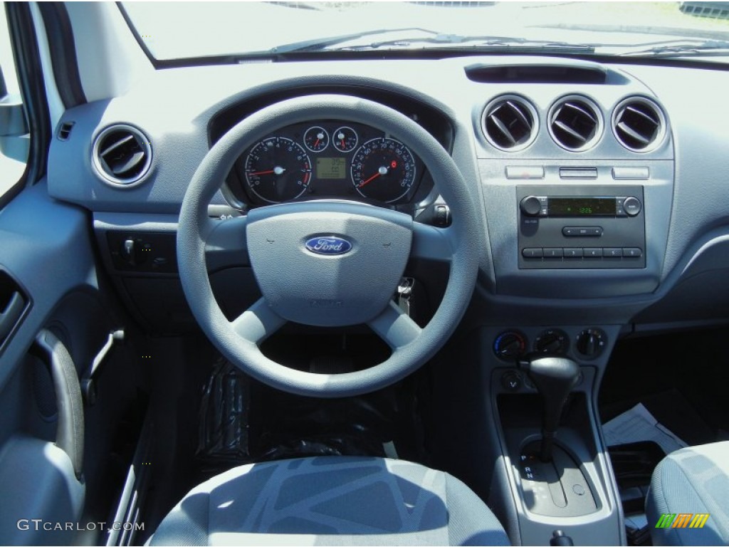2012 Ford Transit Connect XL Van Dark Grey Dashboard Photo #67758534