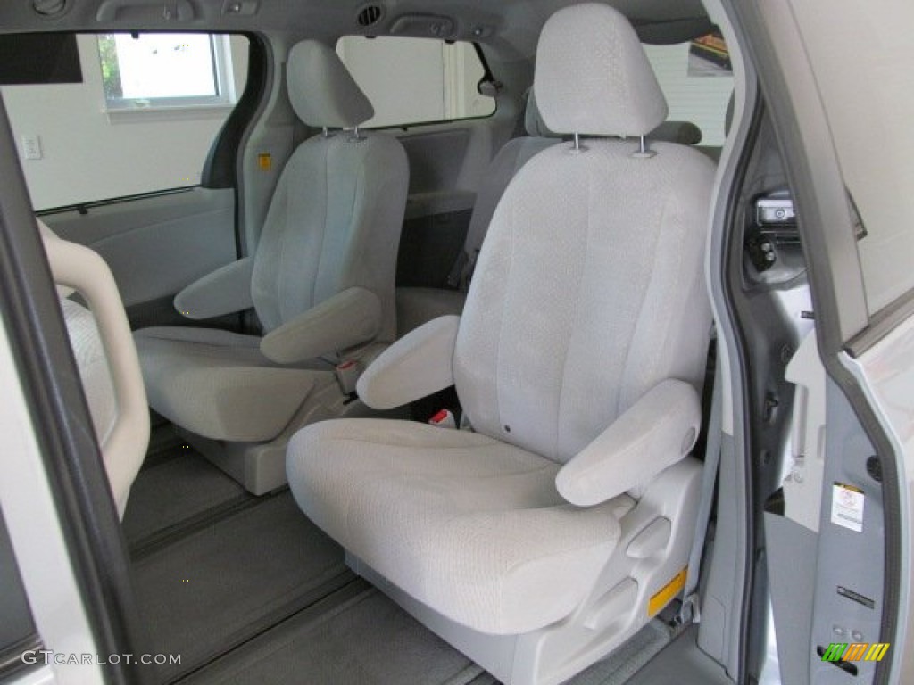 2011 Toyota Sienna LE AWD Rear Seat Photo #67758614