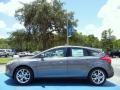 2012 Sterling Grey Metallic Ford Focus SEL 5-Door  photo #2