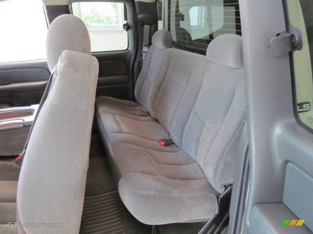 2004 Silverado 1500 LS Extended Cab 4x4 - Silver Birch Metallic / Dark Charcoal photo #11